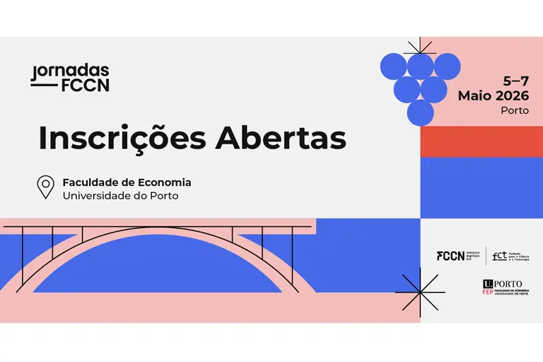 Estão abertas as inscrições para as Jornadas FCCN 2026 no Porto