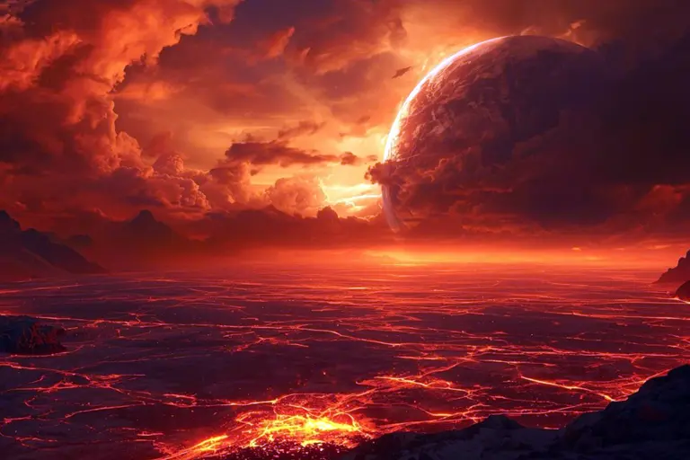 Astrónomos descobrem planeta com oceanos de magma